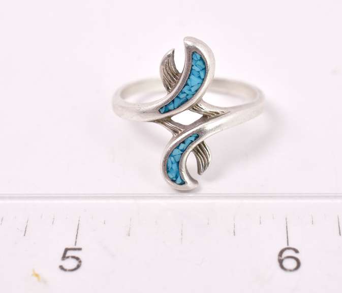 Turquoise Ring in Sterling Silver