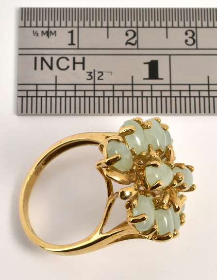 Contemporary Jade Ring