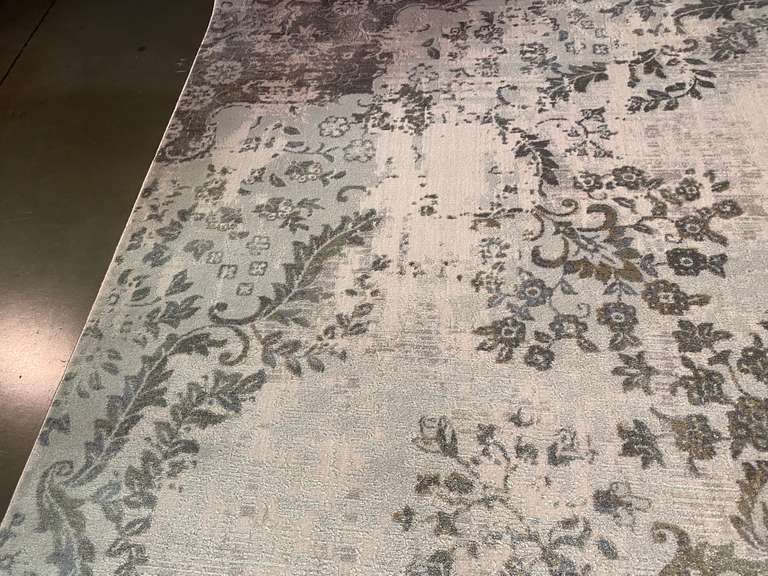 MARVELOUS VINTAGE REPRO DESIGN RUG 8X11