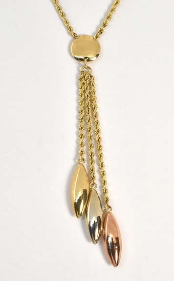 Rope Necklace with Dangles