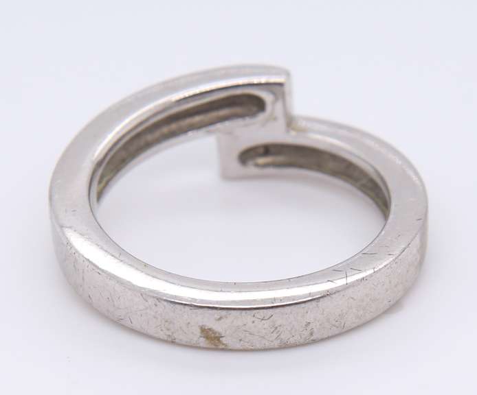 Sterling Silver Cubic Zirconia Band