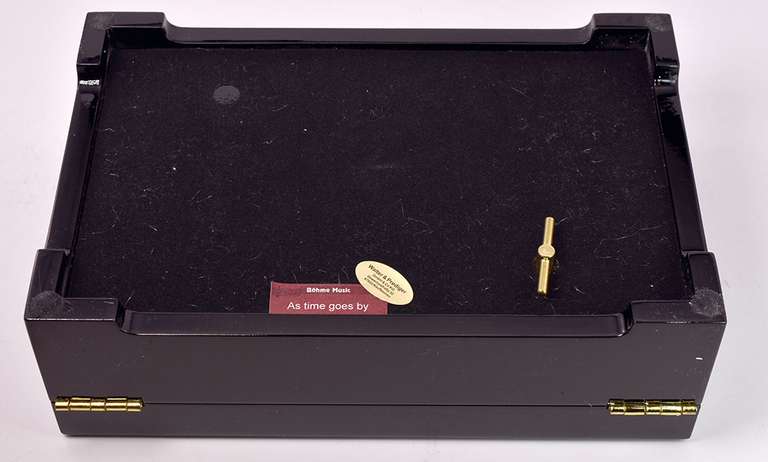 Beautiful Italian Hand Made Gustav Klimt Inspired  Jewelry Music Box