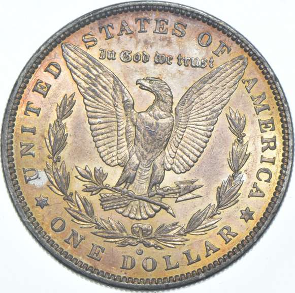 1880-O Morgan Silver Dollar - Toned