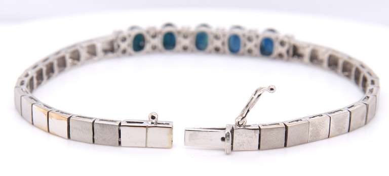Incredible 18kt Sapphire and Diamond Bracelet