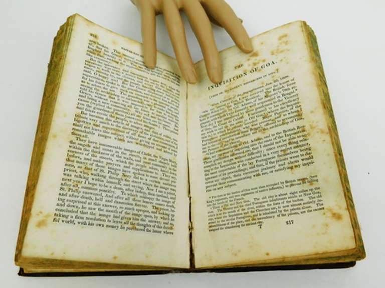 Rare 1833 Master-Key to Popery, Customs of Priests Antique Book