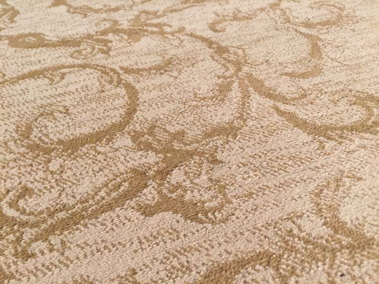 FRENCH SCROLL DESIGN RUG 6x8