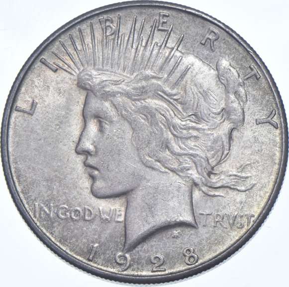 1928-S Peace Silver Dollar