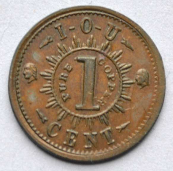 Daniel Williams Brooklyn NY Grocer Civil War Store Card