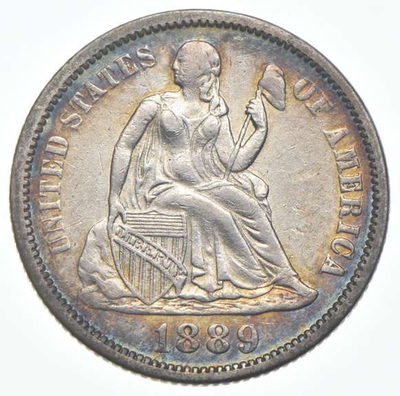 1889 Seated Liberty Dime