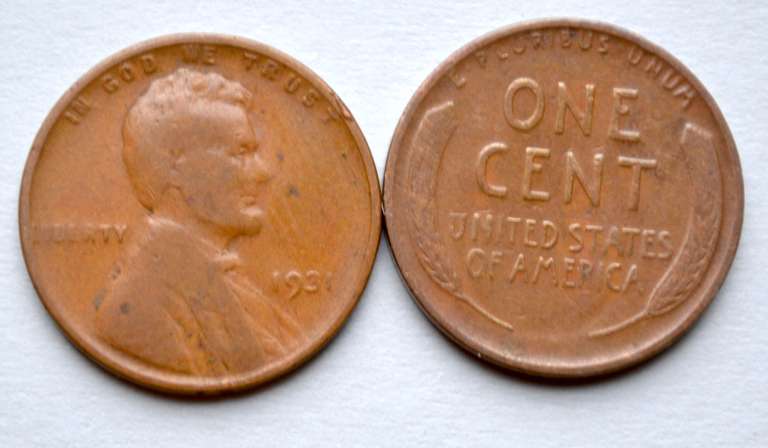 Nice 1931 Circulated Lincoln Cent Roll