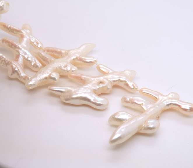 Fancy Pearl Toggle Necklace
