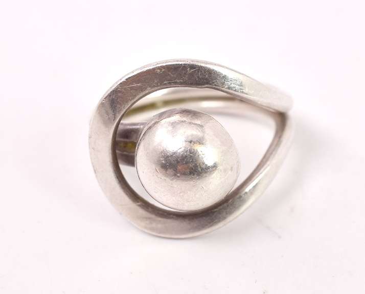 Dome Ring in Sterling Silver