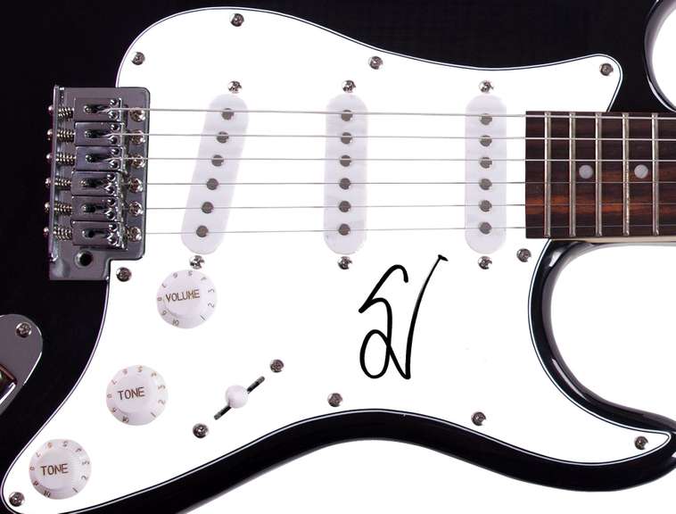 Steve Vai Autographed Signed Guitar ACOA