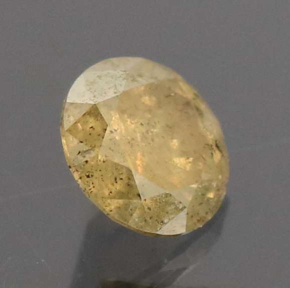 Stunning 0.29ct smooth cut Champagne Diamond solitaire