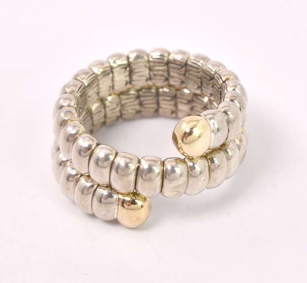 Wrap Around Ring in Sterling Silver