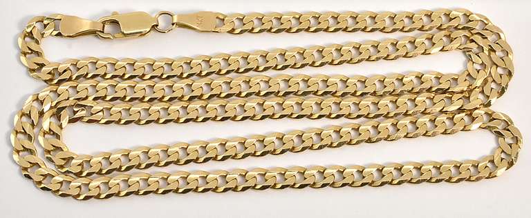 Useful 14k Standard Link Necklace