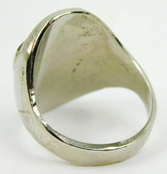 Men's Turquoise/Coral Thunderbird Ring, 11