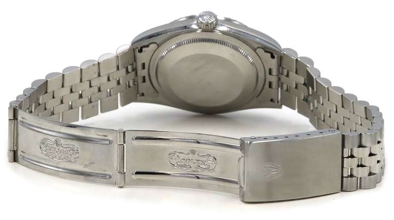 Rolex Datejust Silver Dial Jubilee 36mm Watch