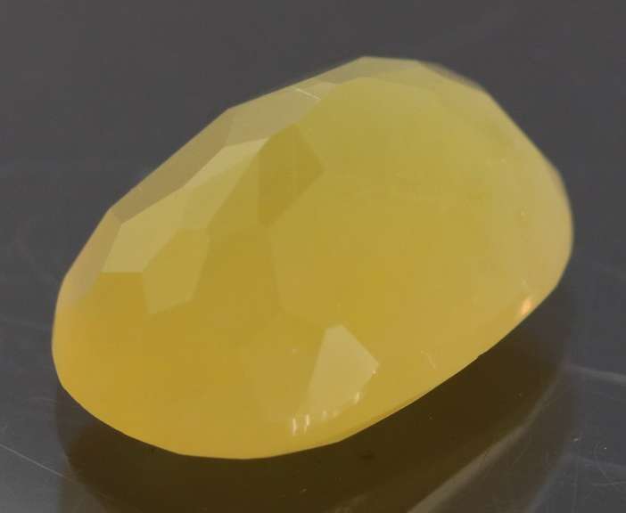 Captivating 4ct oval cut golden Fire Opal