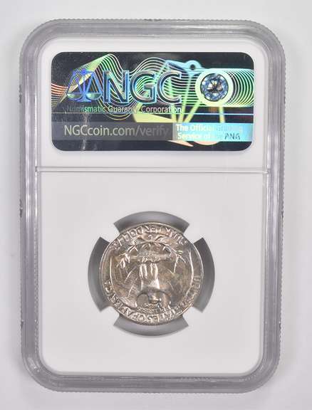 MS67 1954-D Washington Quarter - Graded NGC