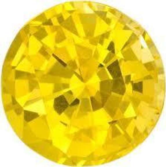 2.5MM ROUND YELLOW SAPPHIRE LOOSE GEMSTONE
