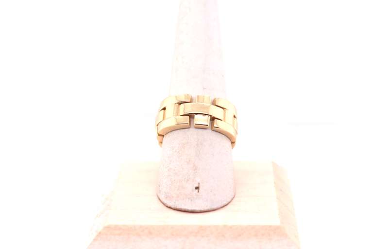 Puzzle Piece 14k Gold Handmade Italian Ring