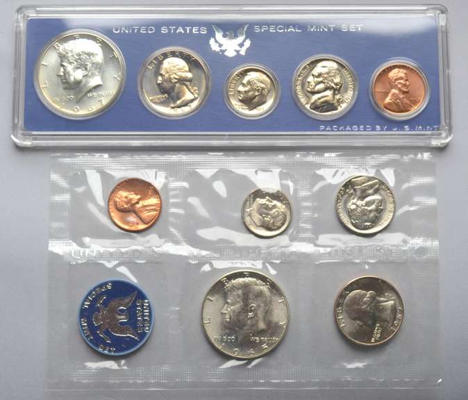 6 1965-1967 Special Mint Sets