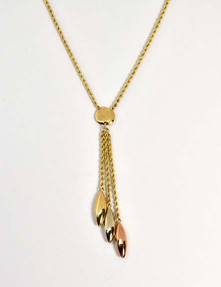 Rope Necklace with Dangles