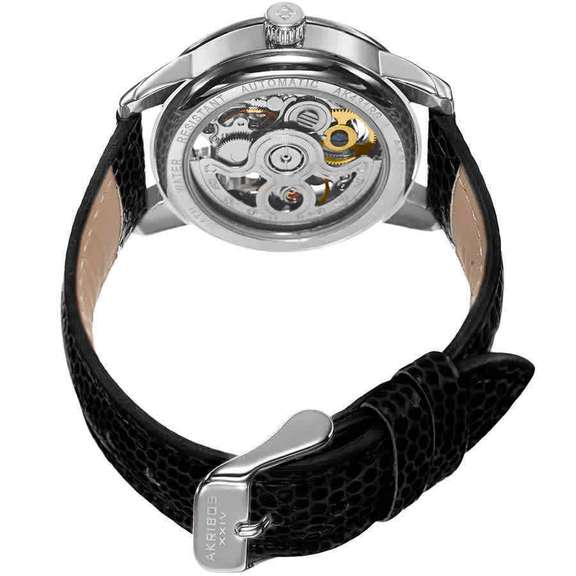 Akribos Silver Dial Automatic, New In Box.