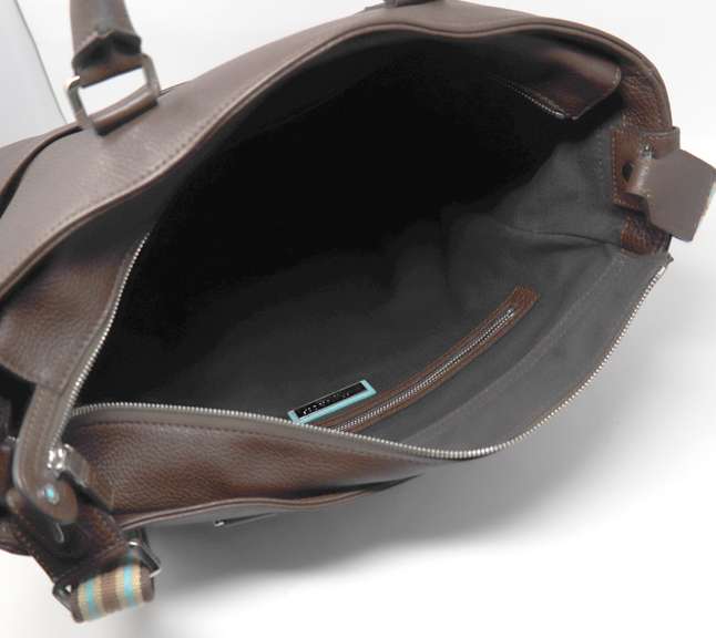 Tiffany & Co Brown Leather Tote Handbag