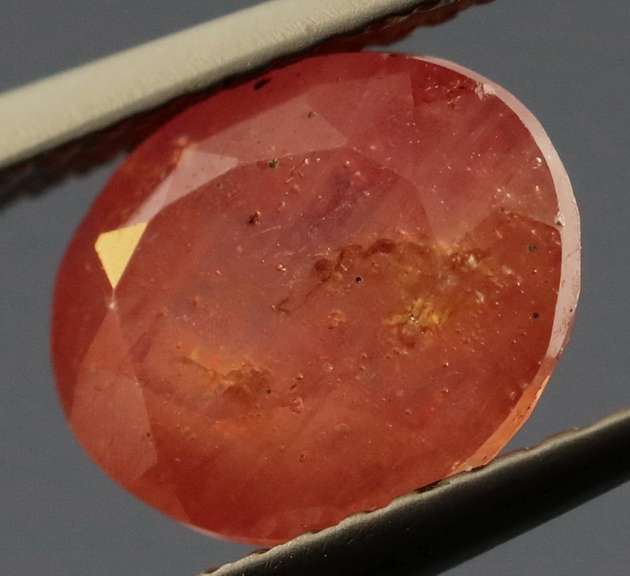 Rich pink 3.22ct Ruby from Madagascar