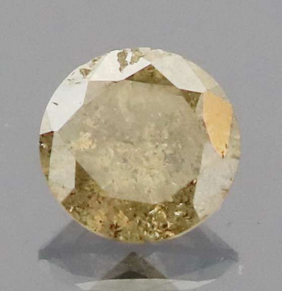 Stunning 0.40ct smooth cut Champagne Diamond solitaire