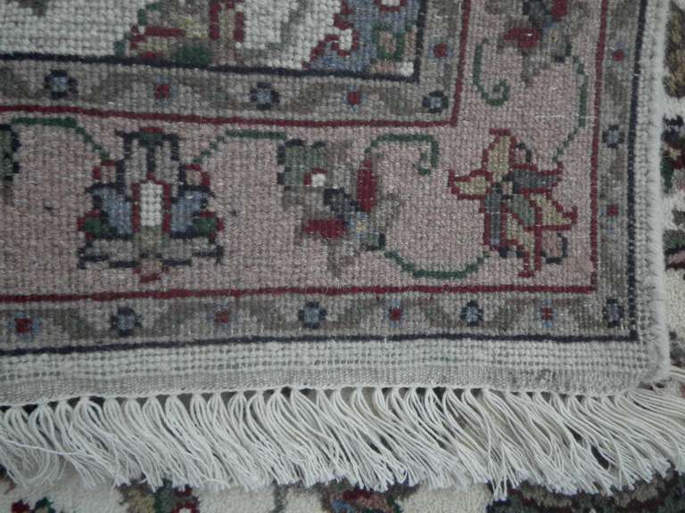 Handmade Kashan Design Runner 2.6x12.1