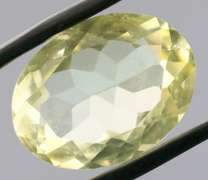 Glittering 16.15ct lemon yellow Citrine
