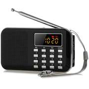 FM AM Radio Digital LCD Supper Bass Mini Speaker