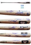 Warriors Cast Autographed X7 Baseball Bat James Remar +6 ACOA