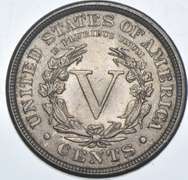 1898 Liberty V Nickel