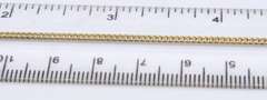 Popular Yellow Gold Chain Necklace