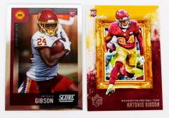 2 Antonio Gibson 2020 Panini Rookie Football Cards