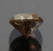 Glistening 1.18ct black calico Diamond solitaire