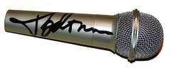 Madonna Autographed Facsimile Microphone