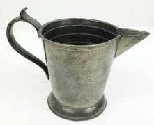 C. 1850 French Pewter Apothecary Measure