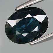 Silky! 2.17ct HEATED ONLY midnight blue Sapphire