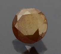 Eye catching .37ct smooth cut chocolate Diamond solitaire