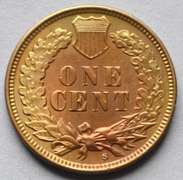 1909 S Key Date AU Indian Cent