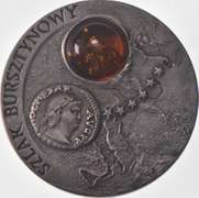 2001 Poland 20 Zlotych - Amber Route Commemorative Coin