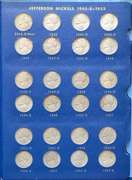 3 Complete Sets Jefferson Nickels 1938-1961