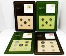 4 All Nations Coin Sets, Sealed