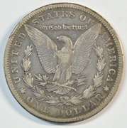 Very nice and scarce 1892-CC Morgan Silver Dollar