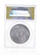 MS62 1885-O Morgan Silver Dollar - Belly Button - Graded ANACS